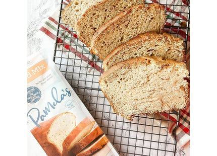Pamela’s Wheat-Free Gluten-Free and Non-Dairy Amazing Bread Mix 19oz (3 Pack) - Food & Beverages > Baking Desserts Mixes