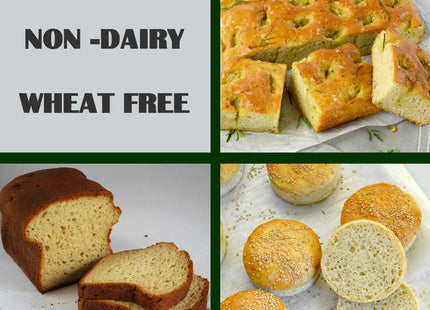 Pamela’s Wheat-Free Gluten-Free and Non-Dairy Amazing Bread Mix 19oz (3 Pack) - Food & Beverages > Baking Desserts Mixes