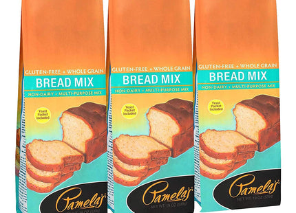 Pamela’s Wheat-Free Gluten-Free and Non-Dairy Amazing Bread Mix 19oz (6 Pack) - Food & Beverages > Baking Desserts Mixes