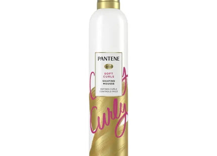 a spray of pink and gold hair spray