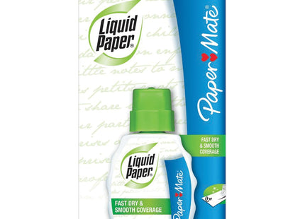 Paper Mate Fast Drying Liquid Correction Fluid White 0.74 oz (2 Pack) - Office Supplies > Stationery & Tape