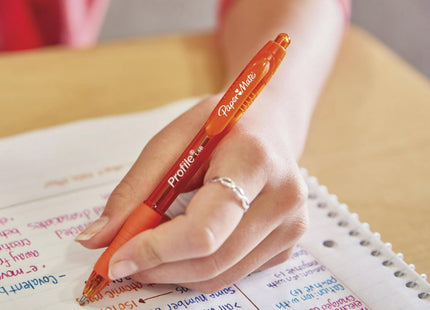 PaperMate Profile Retractable Ballpoint Pens Bold Point 1.4mm Blue 2ct (6 Pack) - Office Supplies > Pencils & Markers