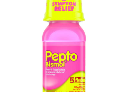 Pepto Bismol Liquid for Upset Stomach and Diarrhea Relief Original 4oz (2 Pack) - Health Care > Over-the-Counter