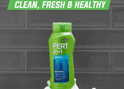 Pert Classic Clean Dandruff Relief Shampoo Plus Conditioner Unisex 25.4oz (3 Pack) - Personal Care > Hair & Styling