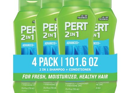 Pert Classic Clean Dandruff Relief Shampoo Plus Conditioner Unisex 25.4oz (3 Pack) - Personal Care > Hair & Styling