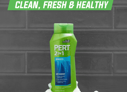Pert Classic Clean Dandruff Relief Shampoo Plus Conditioner Unisex 25.4oz (4 Pack) - Personal Care > Hair & Styling