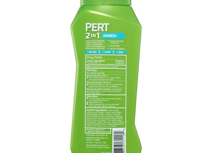 Pert Classic Clean Dandruff Relief Shampoo Plus Conditioner Unisex 25.4oz (3 Pack) - Personal Care > Hair & Styling