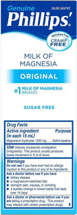 philipss milk of magnesiaa original sugar free