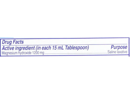 Phillips Milk of Magnesia Liquid Magnesium Laxative & Antacid Original 12oz - Health Care > Over-the-Counter Medication