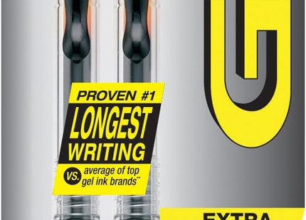 Pilot G2 Retractable Premium Gel Roller Pen Extra Fine 0.5mm Black 2ct (2 Pack) - Office Supplies > Pens Pencils &