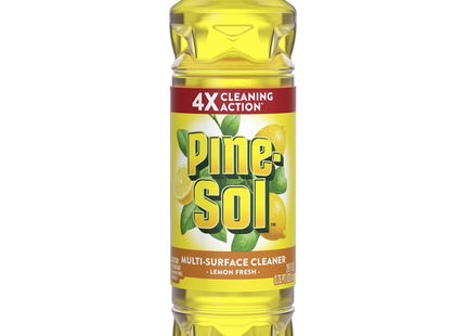 Pine-Sol All Purpose Multi-Surface Cleaner Lemon Fresh 28 oz (12 Pack) - Household Supplies > Cleaners & Disinfectants