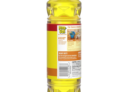 Pine-Sol All Purpose Multi-Surface Cleaner Lemon Fresh 28 oz (12 Pack) - Household Supplies > Cleaners & Disinfectants