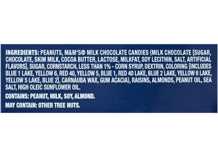 Planters Nuts & Chocolate Trail Mix Nut M&M Candies 6oz (12 Pack) - Food Beverages > Snacks Seeds Mixes