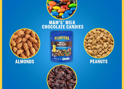 Planters Nuts & Chocolate Trail Mix Nut M&M Candies 6oz (12 Pack) - Food Beverages > Snacks Seeds Mixes