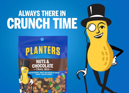 Planters Nuts & Chocolate Trail Mix Nut M&M Candies 6oz (12 Pack) - Food Beverages > Snacks Seeds Mixes