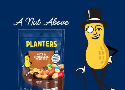 Planters Nuts & Chocolate Trail Mix Nut M&M Candies 6oz (12 Pack) - Food Beverages > Snacks Seeds Mixes