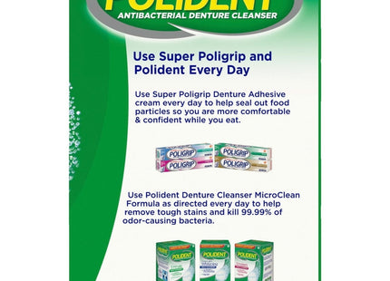 Polident 3-Min Triple-Mint Denture Cleanser Effervescent Tablets 120ct - Personal Care > Oral
