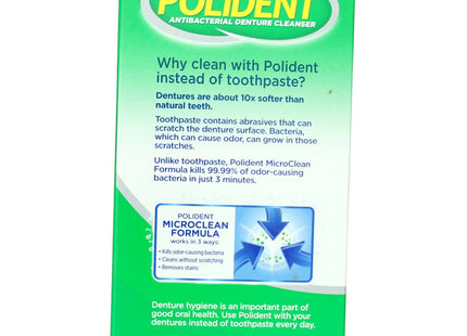 Polident Overnight Whitening Daily Denture Cleanser Tablets 84ct (12 Pack) - Personal Care > Oral