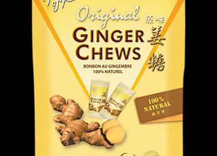 a bag of ginger chew chews