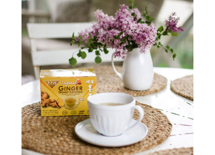 Prince Of Peace Original Ginger Honey Crystal Caffeine Free 10ct (4 Pack) - Food & Beverages > Non-Alcoholic Drinks