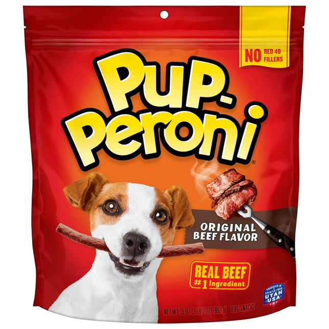 Pup-Peroni Beef Flavor Dog Snacks Original 5.6oz (12 Pack) - Pet Supplies > Chews & Treats