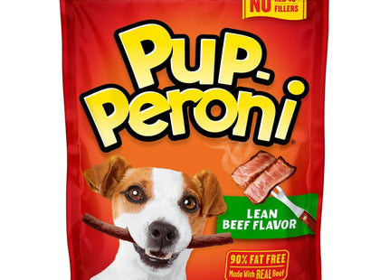 Pup-Peroni Treats Lean Beef Flavor Chewy Dog Snacks 5.6oz (2 Pack) - Pet Supplies > Chews &