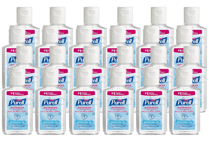 Purell Advanced Instant Hand Sanitizer Refreshing Gel Flip Cap 2oz (2 Pack) - Personal Care > Bath & Body Sanitizers