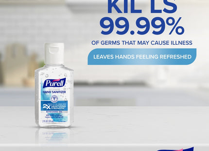 Purell Advanced Instant Hand Sanitizer Refreshing Gel Flip Cap 2oz (2 Pack) - Personal Care > Bath & Body Sanitizers