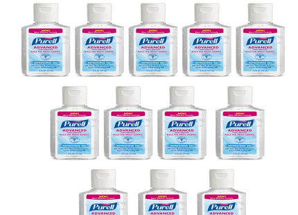 Purell Advanced Instant Hand Sanitizer Refreshing Gel Flip Cap 2oz (12 Pack) - Personal Care > Bath & Body Sanitizers