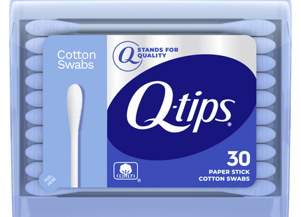 Q-Tips Flexible Cotton Swabs First Aid and Beauty Travel Size 30ct (12 Pack) - Personal Care > Makeup