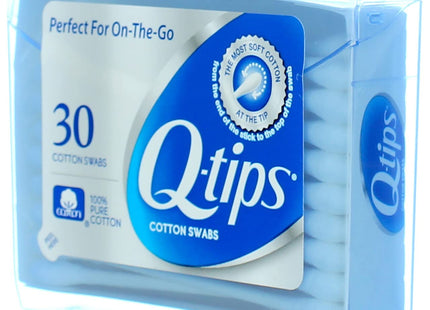 Q-Tips Flexible Cotton Swabs First Aid and Beauty Travel Size 30ct - Personal Care > Makeup