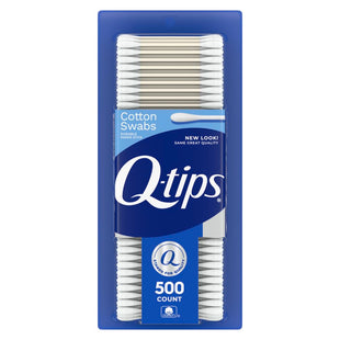 Q-tips Original Cotton Swabs for Home and Beauty 100% 500ct (12 Pack) - Personal Care > Makeup