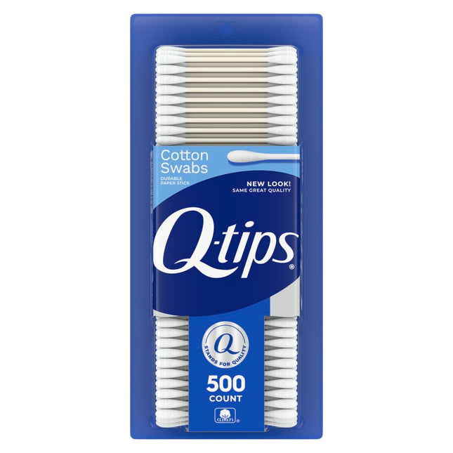 Q-tips Original Cotton Swabs for Home and Beauty 100% 500ct (12 Pack) - Personal Care > Makeup