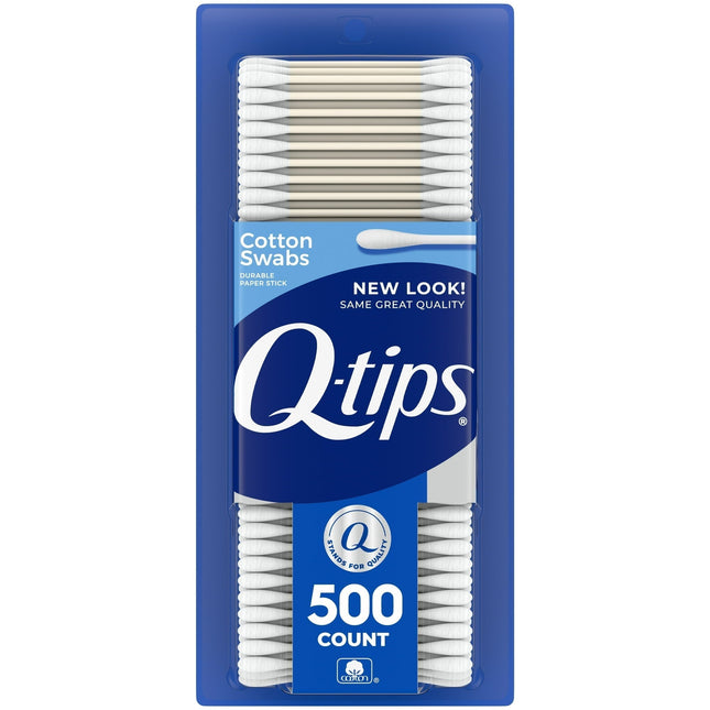 Q-tips Original Cotton Swabs for Home and Beauty 100% 500ct (2 Pack) - Personal Care > Makeup