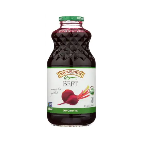 a bottle of beet jelly