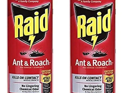 raid anti roach insect repellent spray, 2 - ounce aerop