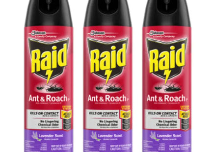 3 pack of air and roach sprays
