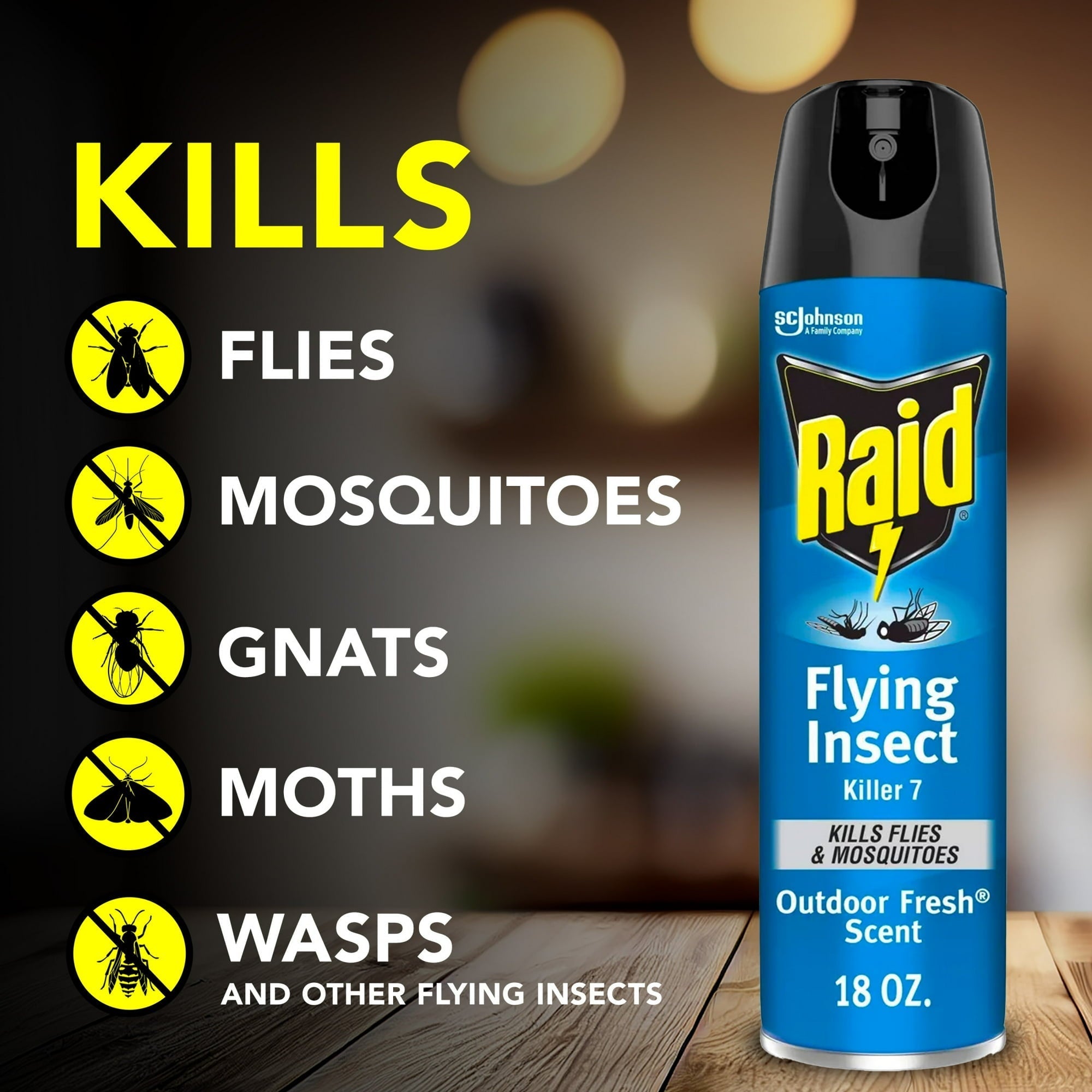 Raid Flying Insect Killer Formula Outdoor Fresh Scent – High Mart
