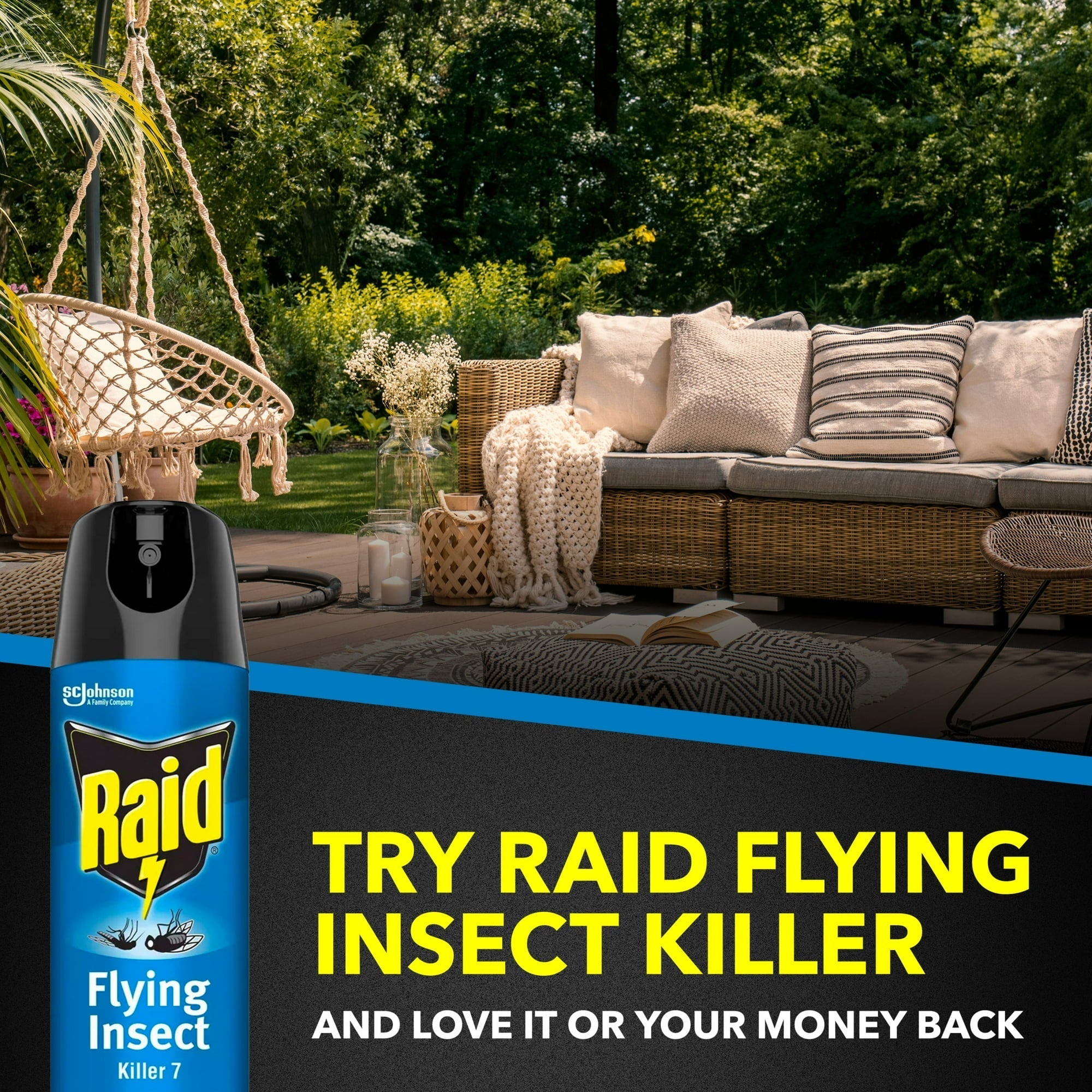 Raid Flying Insect Killer Formula Outdoor Fresh Scent – High Mart
