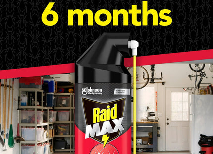 Raid Max Ant and Roach Insecticide Insect Killer Spray Aerosol 14.5oz (10 Pack) - Household Supplies > & Grub Control