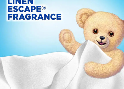 a teddy bear is sitting in a towel