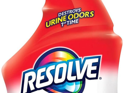 Resolve Urine Destroyer Spray Stain & Odor Remover Carpet Cleaner 32oz (2 Pack) - Pet Supplies > Dog Removal