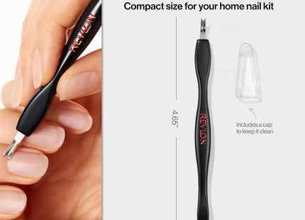 Revlon Cuticle Trimmer with Cap Quick-Easy Nails Trimming 1ct (2 Pack) - Personal Care > Nail Manicure & Pedicure Tools