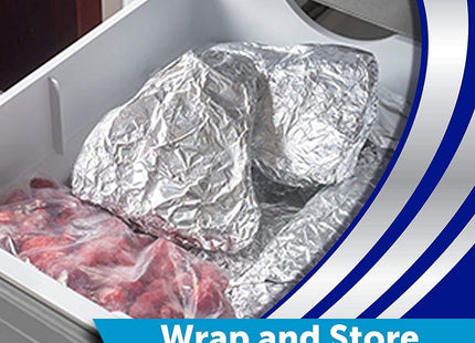 Reynolds Food Standard Aluminum Foil wrap 12 Inch 30 Square (10 Pack) - Kitchen & Dining > Storage Cling Film Wraps