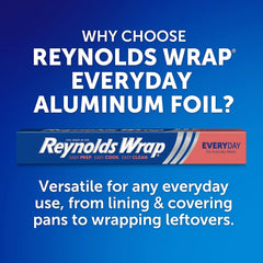 Reynolds Food Standard Aluminum Foil wrap 12 Inch 30 Square - Kitchen & Dining > Storage Cling Film Wraps