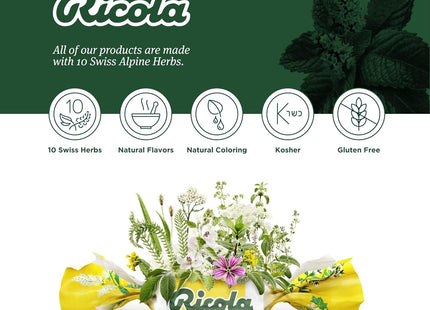 Ricola Origina Natural Swiss Herb Cough Suppressant Throat Drops 21ct (48 Pack) - Health Care > Coughing & Sore Throats