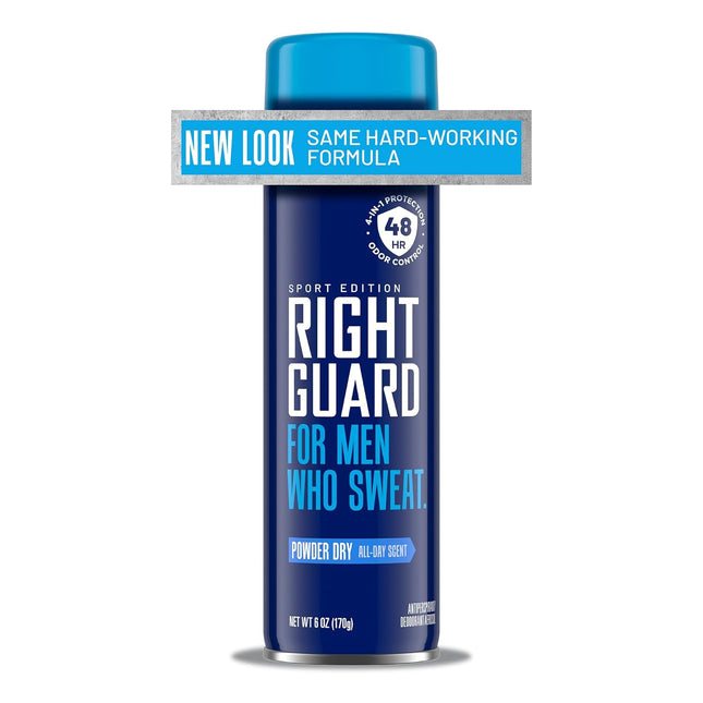 Right Guard Antiperspirant Deodorant Sport Dry Powder 6oz (10 Pack) - Personal Care > Bath & Body Anti-Perspirant