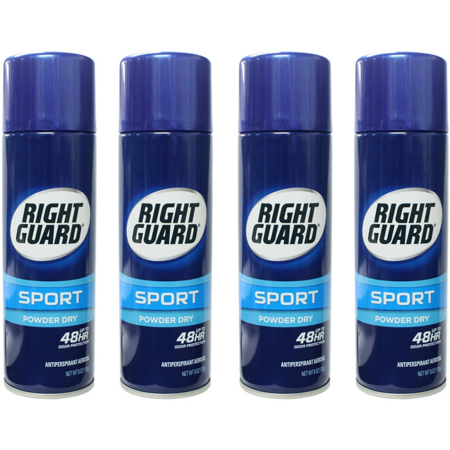 Right Guard Antiperspirant Deodorant Sport Dry Powder 6oz (4 Pack) - Personal Care > Bath & Body Anti-Perspirant