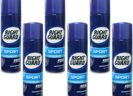 Right Guard Antiperspirant Deodorant Sport Dry Powder 6oz (6 Pack) - Personal Care > Bath & Body Anti-Perspirant