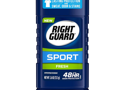 Right Guard Sport Antiperspirant Deodorant Invi Solid Stick Fresh 2.6oz - Personal Care > Bath & Body Anti-Perspirant